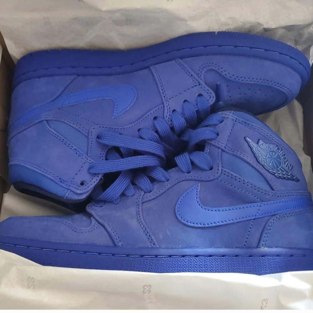 Jordan Women's Blue Void High-Top Sneakers